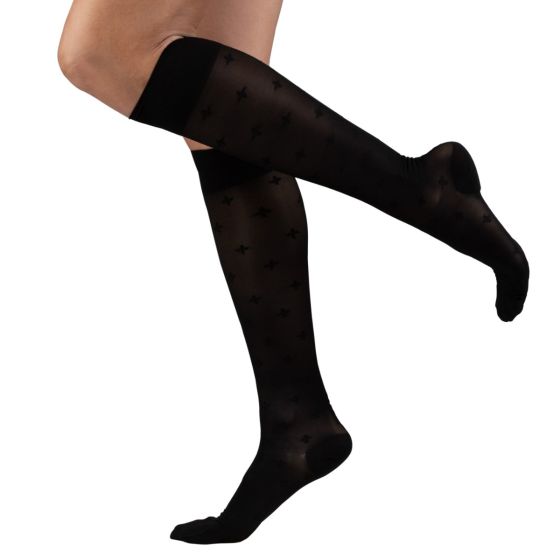 Dr. Comfort Everyday Style Petal Toss Women’s Compression Stockings