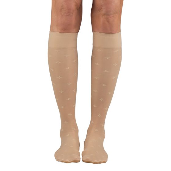 dr. comfort Everyday Style Petal Toss Women’s Compression Stockings