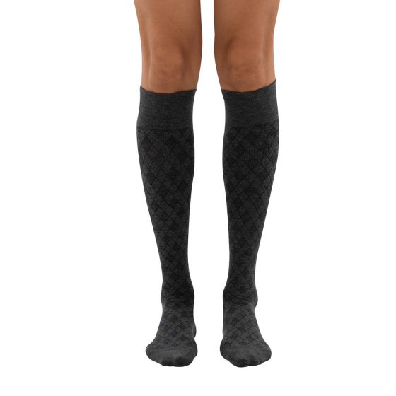 Dr. Comfort Everyday Style Tone-Down Diamond Unisex Compression Socks