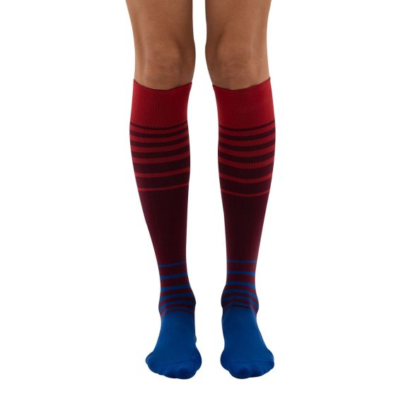 Dr. Comfort Everyday Style Tri-Color Ombre Unisex Compression Socks