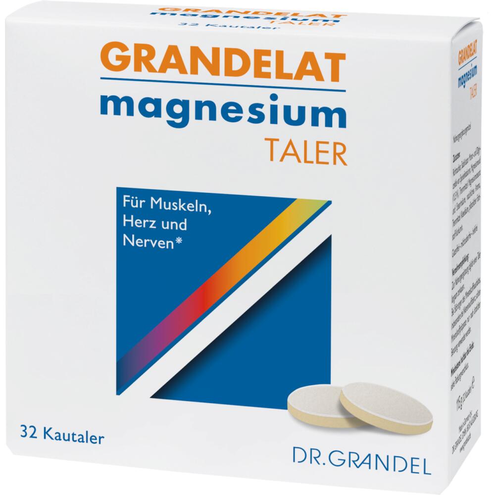 dr. grandel DR. GRANDEL MINERALS & TRACE ELEMENTS Grandelat magnesium Taler Chewable Magnesium tablets