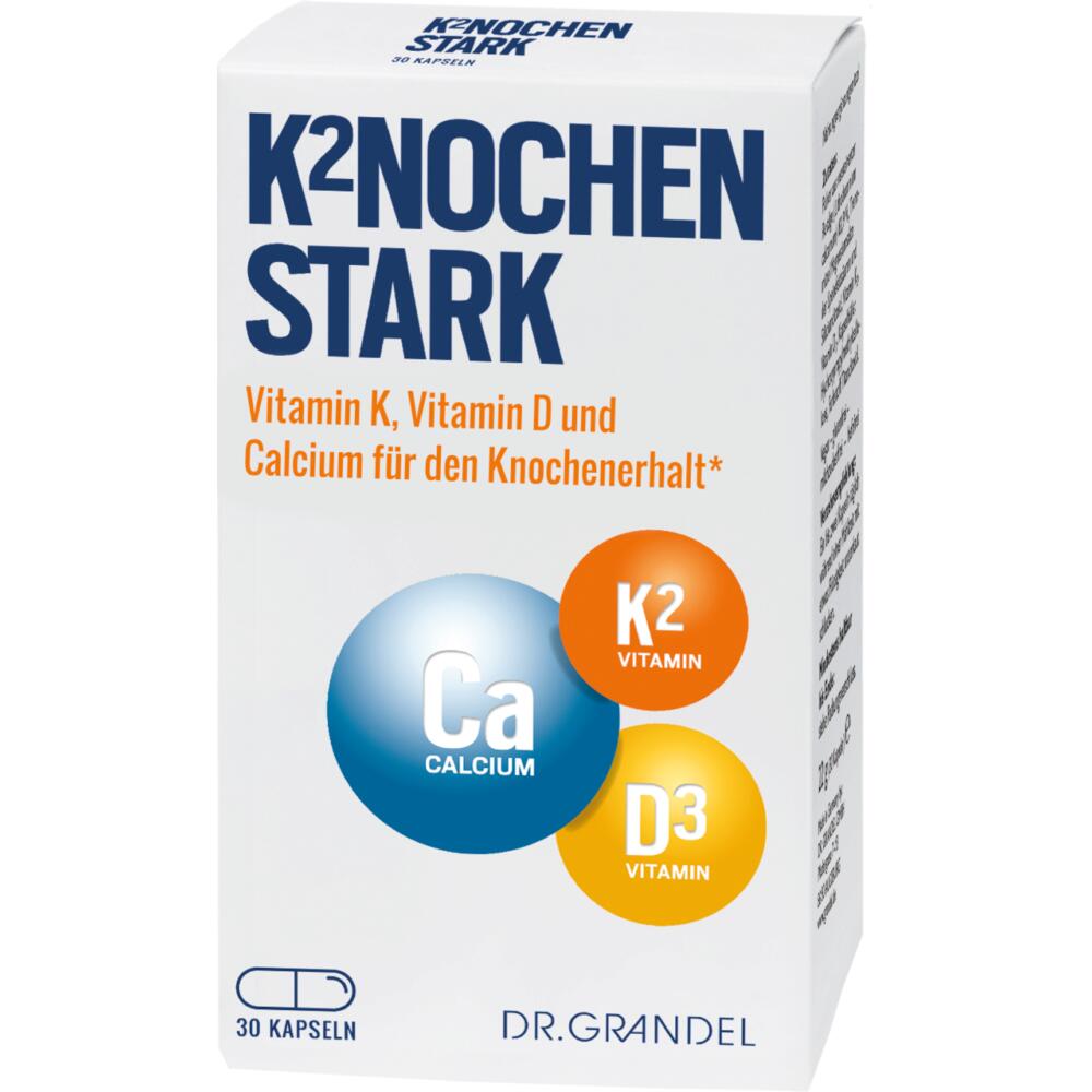 dr. grandel DR. GRANDEL MINERALS & TRACE ELEMENTS K2nochenstark Vitamin K2 + Vitamin D3 + Calcium