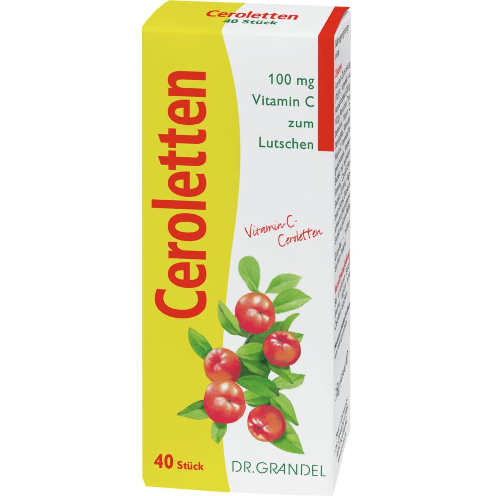 dr. grandel DR. GRANDEL VITAMINS & BIOFLAVONOIDS Ceroletten Vitamin-C-Ceroletten