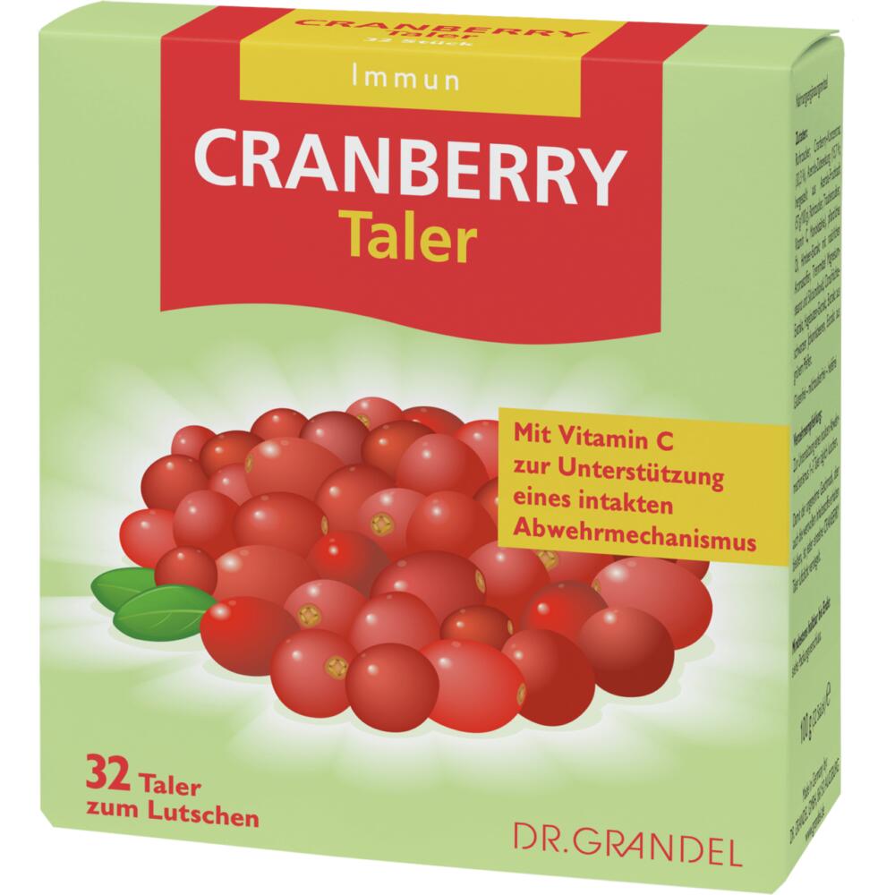 dr. grandel DR. GRANDEL VITAMINS & BIOFLAVONOIDS Cranberry Taler Cranberry Concentrate and Vitamin C