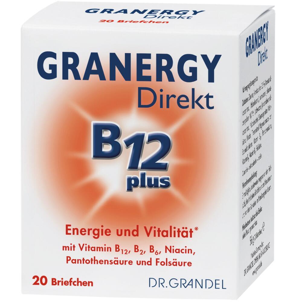 dr. grandel DR. GRANDEL VITAMINS & BIOFLAVONOIDS Granergy Direkt B12 plus Energy and Vitality*