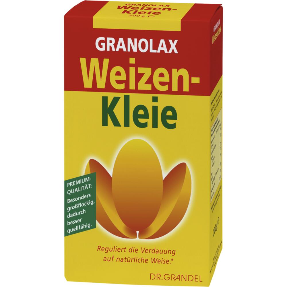 dr. grandel DR. GRANDEL WHEAT GERMS & DIETARY FIBRE Granolax Weizenkleie A natural way to regulate digestion*