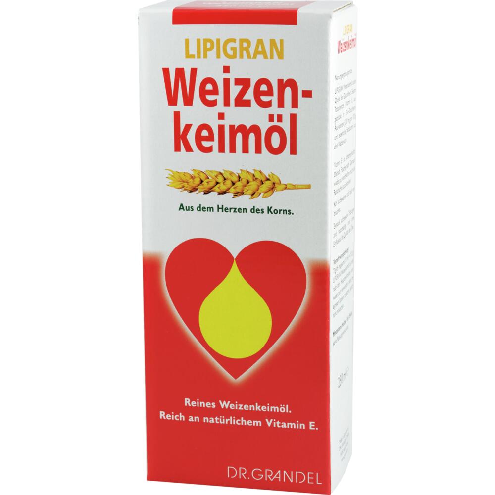 dr. grandel DR. GRANDEL WHEAT GERMS & DIETARY FIBRE Lipigran Weizenkeimöl Pure wheat germ oil
