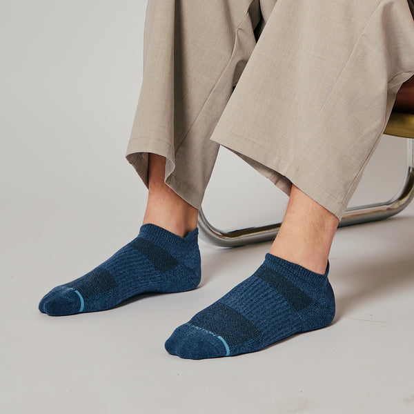 Dr. Motion Basic Marl | Ankle Compression Socks For Men