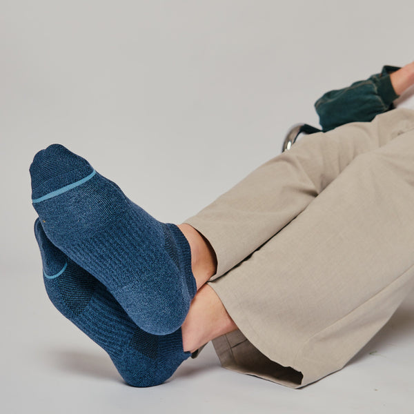 Dr. Motion Basic Marl | Ankle Compression Socks For Men