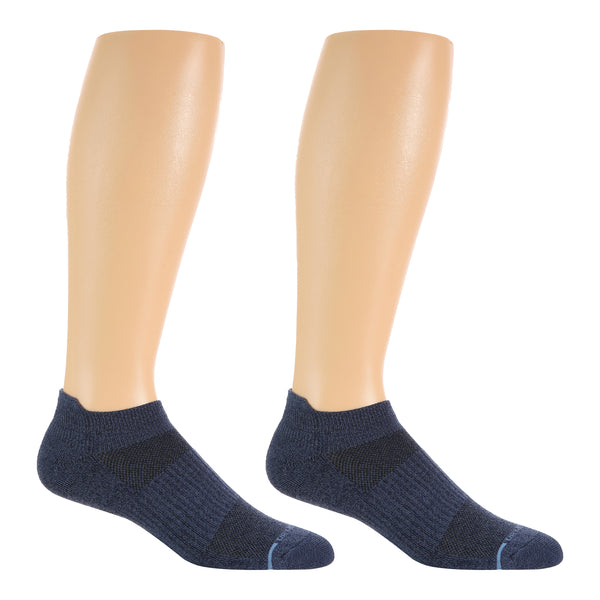 dr. motion Basic Marl | Ankle Compression Socks For Men