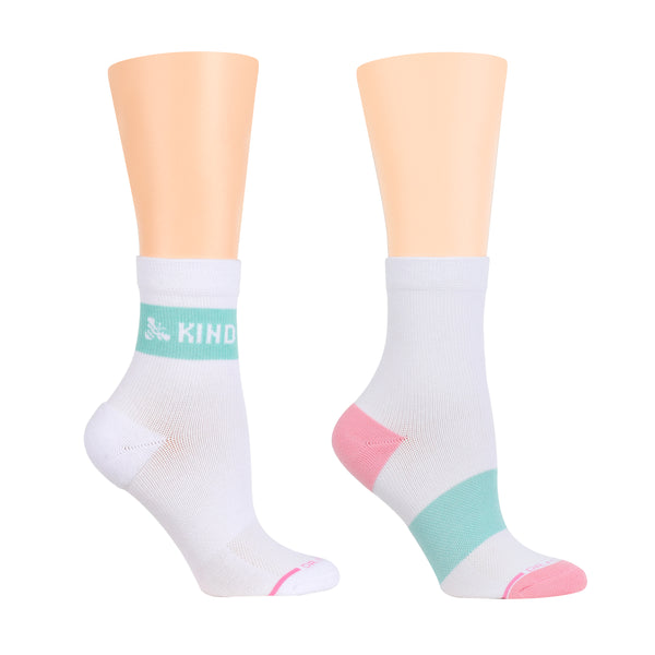 dr. motion Bee Kind | Mid-Crew Compression Socks For Women