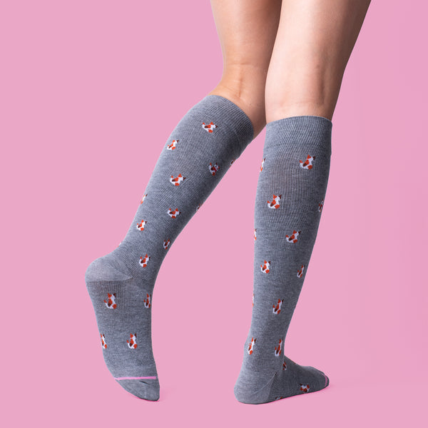 Dr. Motion Cats | Knee-High Compression Socks For Women