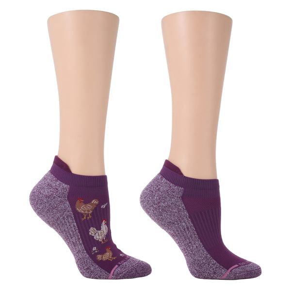 dr. motion Chicken | Ankle Compression Socks For Women