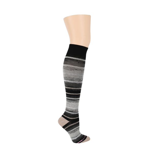 dr. motion Classic Stripes | Knee-High Compression Socks For Women
