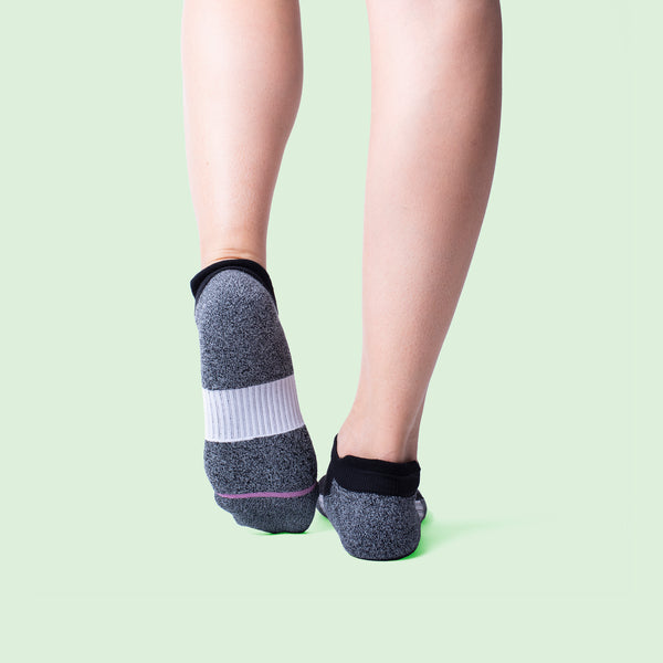 Dr. Motion Color Block | Ankle Compression Socks For Women