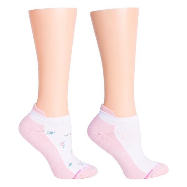 Dr. Motion Ditsy Floral | Ankle Compression Socks For Women