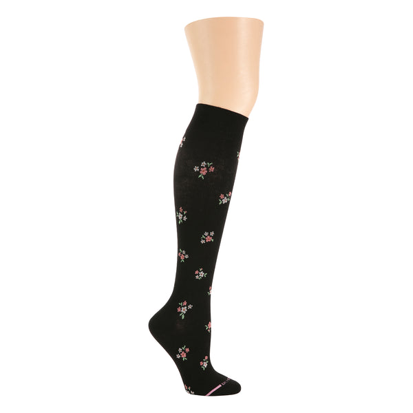 dr. motion Ditsy Floral Bunch | Knee-High Compression Socks For Women