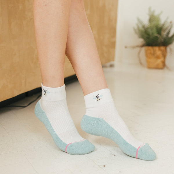 Dr. Motion Bee | Quarter Compression Socks For Women