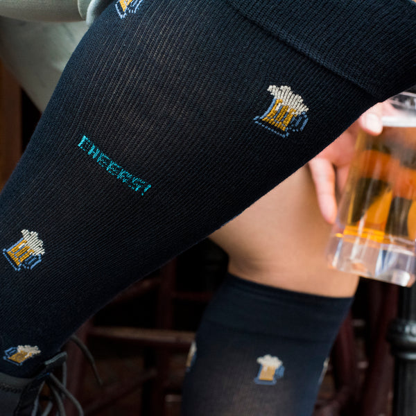 Dr. Motion Beer | Knee-High Compression Socks For Men