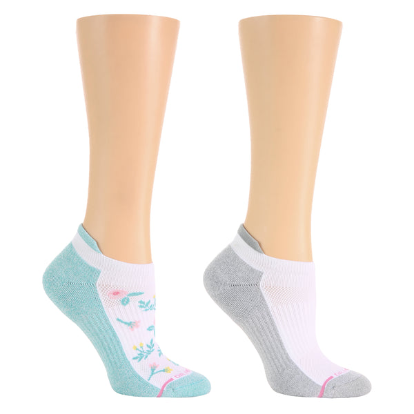 dr. motion Floral | Ankle Compression Socks For Women