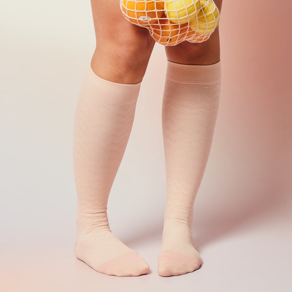 Dr. Motion Drop Out Chevron | Knee-High Compression Socks For Women