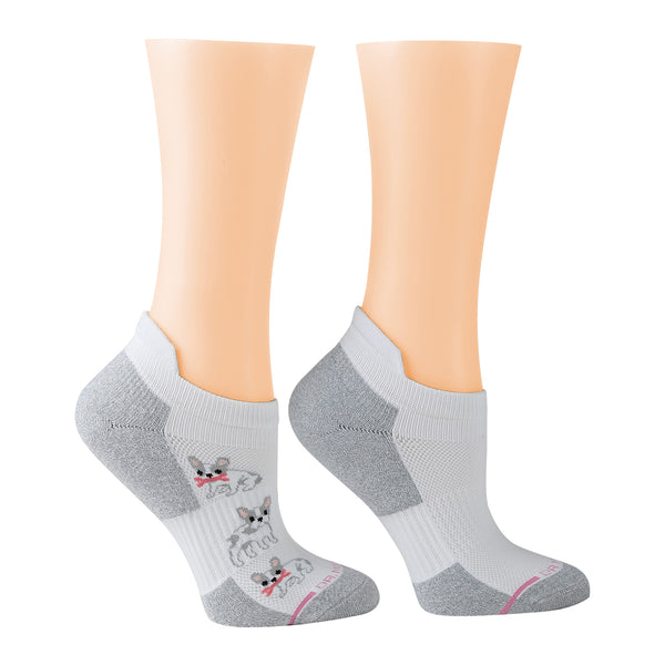 dr. motion Frenchie | Ankle Compression Socks For Women