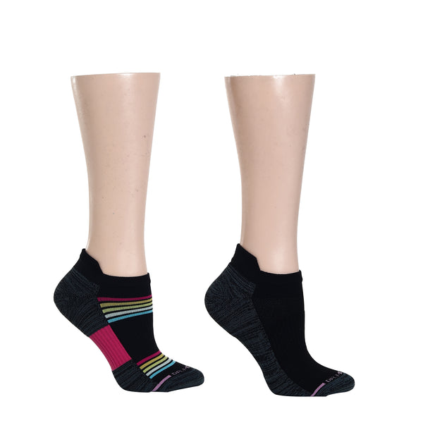 dr. motion Happy Stripes | Ankle Compression Socks For Women