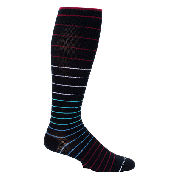 dr. motion Jaquard Stripe | Knee-High Compression Socks For Men