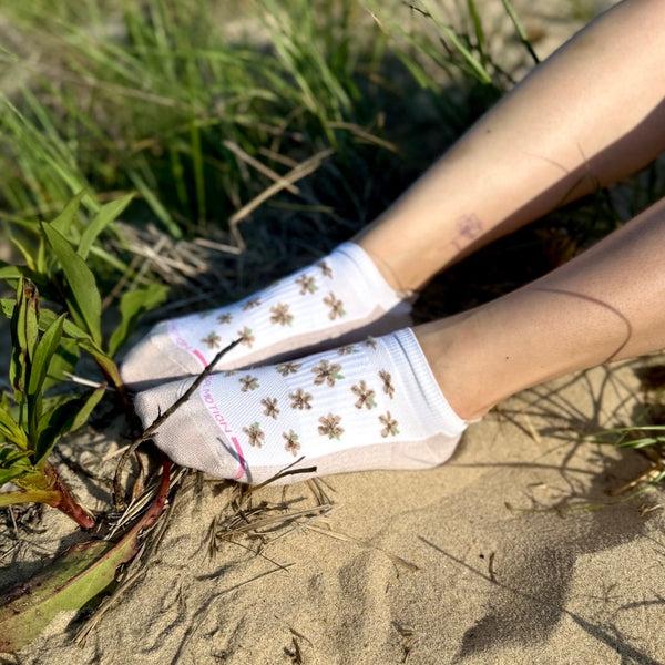 dr. Motion Leopard | Ankle Compression Socks For Women
