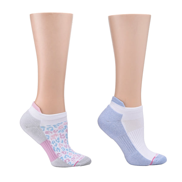 dr. motion Leopard | Ankle Compression Socks For Women