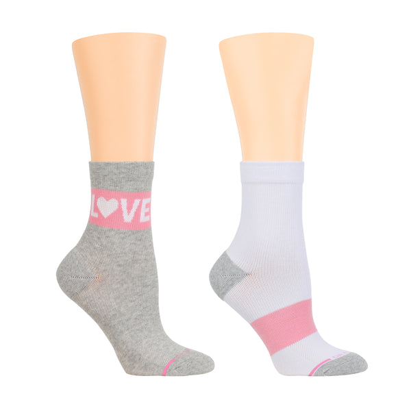 dr. motion LOVE | Mid-Crew Compression Socks For Women