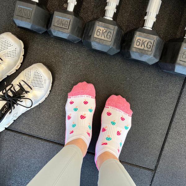 Dr. Motion Mushrooms | Ankle Compression Socks For Women