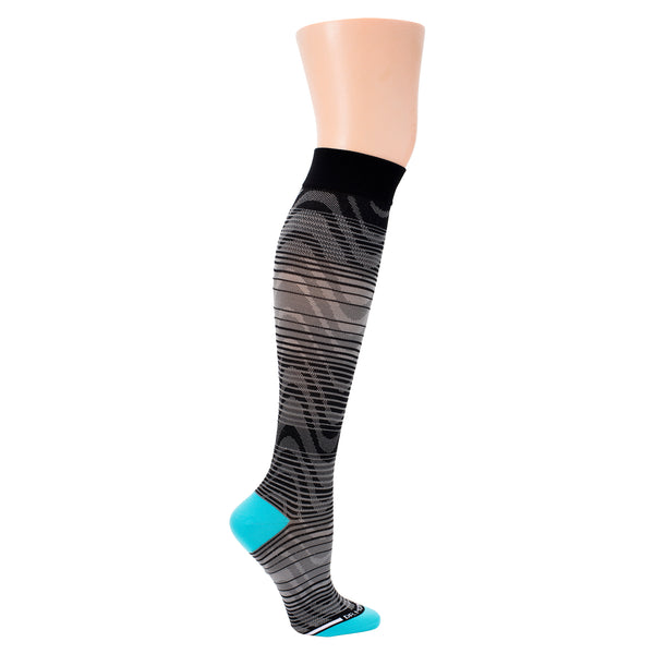 dr. motion Ombre Waves | Athleisure Compression Socks For Men & Women dr. motion Ombre Waves | Athleisure Compression Socks For Men & Women