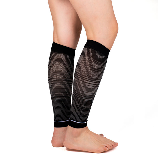Dr. Motion Ombre Waves | Compression Calf Sleeves For Men & Women
