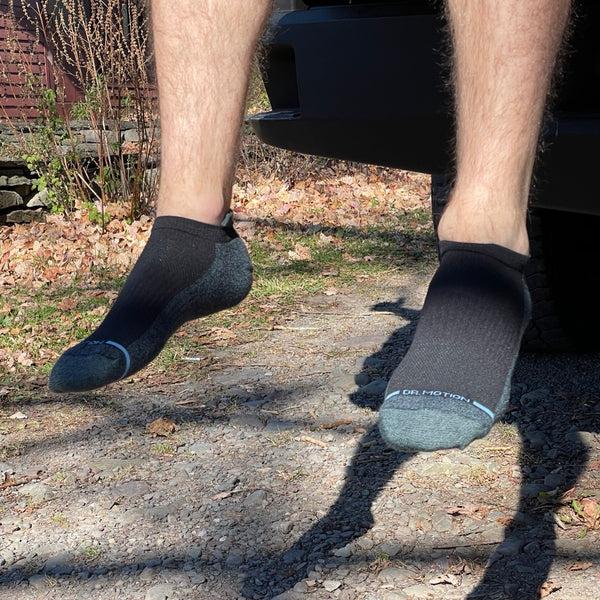 Dr. Motion Plain Knit | Ankle Compression Socks For Men
