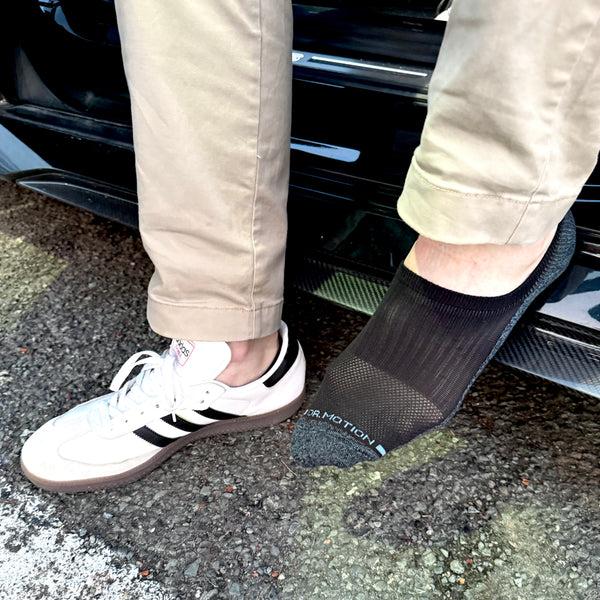 Dr. Motion Plain Knit | Liner Compression Socks For Men