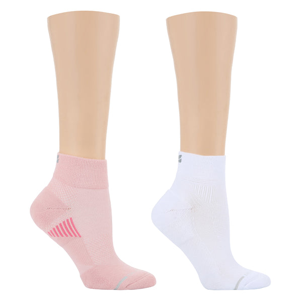 Dr. Motion Pop Texture | Performance Quarter Compression Socks For Women