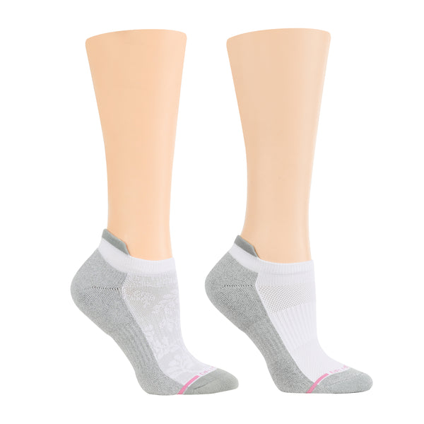 dr. motion Pretty Lace Texture | Ankle Compression Socks For Women
