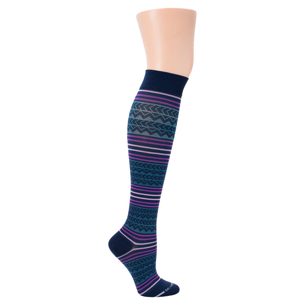 Dr. Motion Soft Aztec | Athleisure Compression Socks For Men & Women