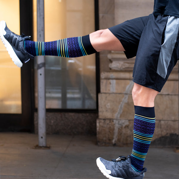 Dr. Motion Soft Aztec | Athleisure Compression Socks For Men & Women