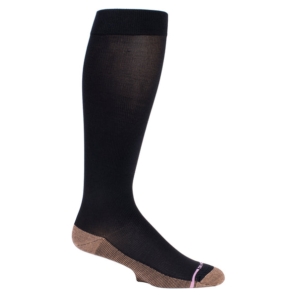 dr. motion Solid Copper Infused | Knee-High Compression Socks For Men