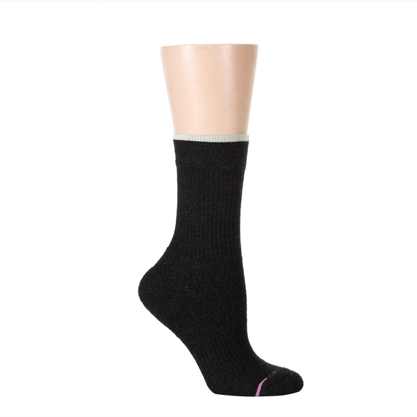 Dr. Motion Solid Medium Weight | Compression Outdoor Medium Weight Crew For Women