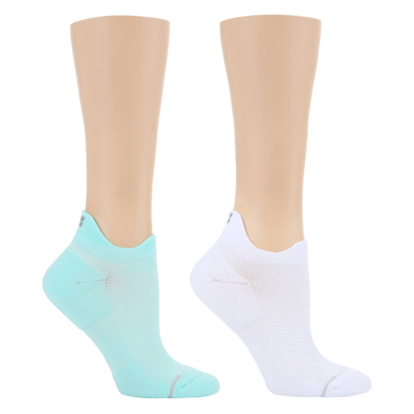 Dr. Motion Solid Texture | Performance Ankle Compression Socks For Women