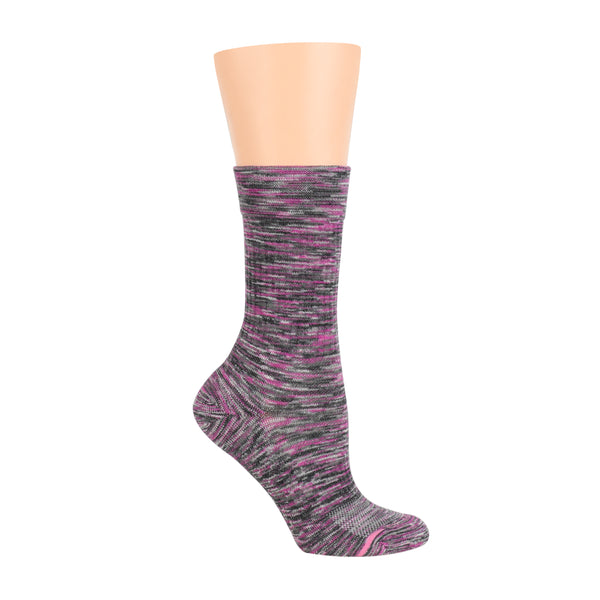 Dr. Motion Spacedye | Compression Outdoor Medium Weight Crew For Women