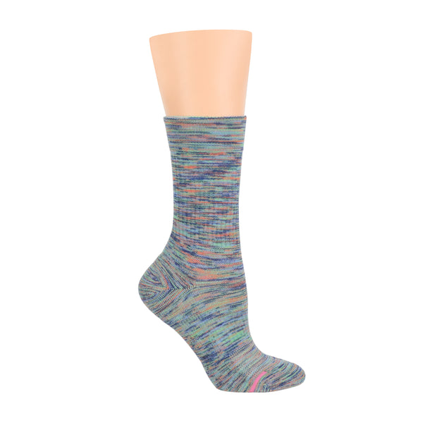 Dr. Motion Spacedye | Compression Outdoor Medium Weight Crew For Women