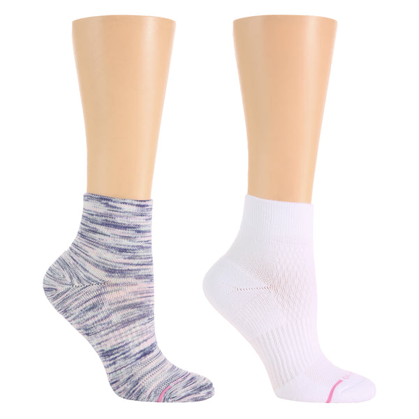 Dr. Motion Spacedye | Quarter Compression Socks For Women