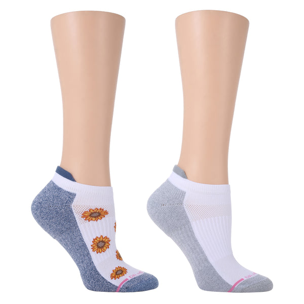 dr. motion Sunflowers | Ankle Compression Socks For Women