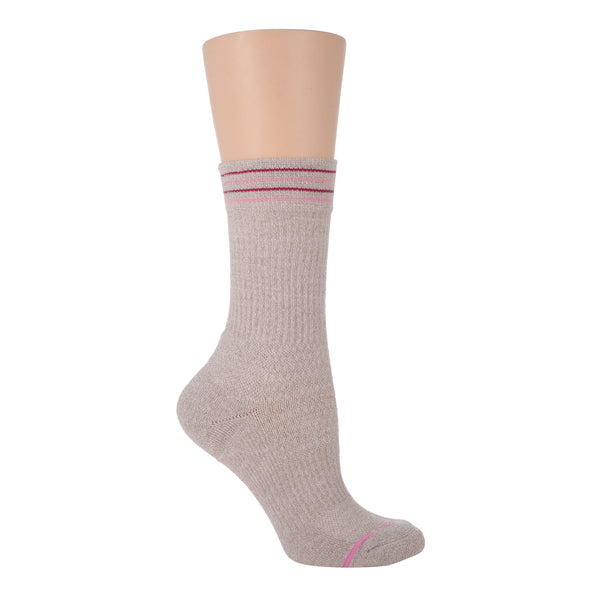 dr. motion Thin Stripes | Compression Outdoor Medium Weight Crew For Women dr. motion Thin Stripes | Compression Outdoor Medium Weight Crew For Women