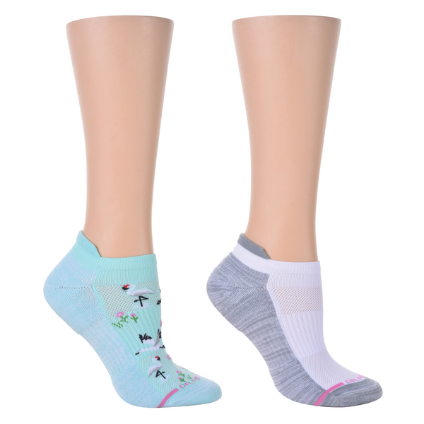 dr. motion Whooping Cranes | Ankle Compression Socks For Women