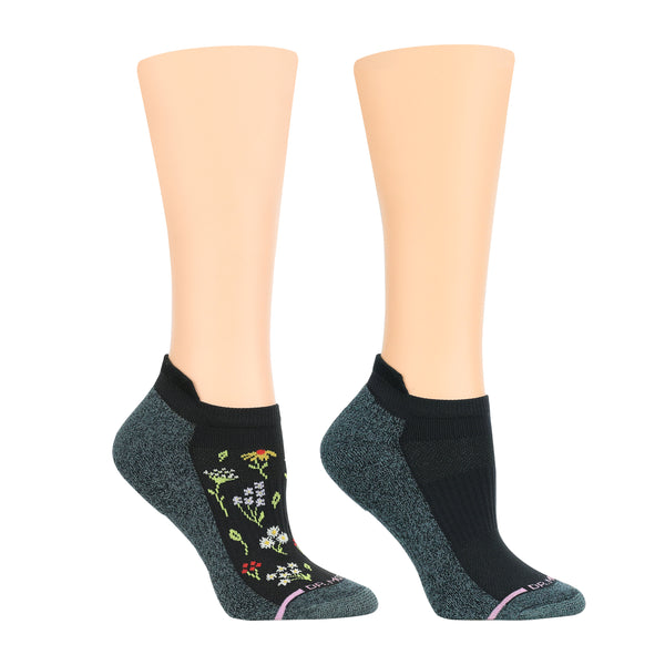 Dr. Motion Wildflowers | Ankle Compression Socks For Women
